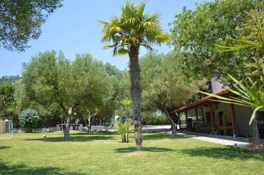 Delfino Hotel Mola Kalyva Exterior foto